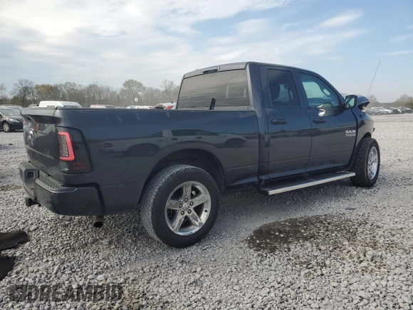2017 Ram 1500 Express with VIN 1C6RR6FG9HS514618, listed as a Copart auction lot 51253635 with 162,366 mi miles and Salvage title. Bid and sale history available at DreamBid. Image 3.