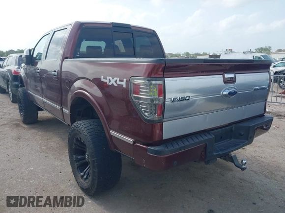 2009 Ford F-150 XL with VIN 1FTPW14V29FA03792, listed as a IAAI auction lot 41938651 with 158,621 mi miles. Bid and sale history available at carsss.com. Image 3.
