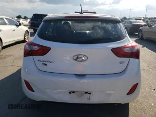 2017 Hyundai Elantra GT with VIN KMHD35LH8HU380003, listed as a Copart auction lot 72971854 with 76,678 mi miles and Non Repairable. Bid and sale history available at carsss.com. Image 6.