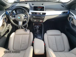 2017 BMW X1 xDrive28i with VIN WBXHT3C3XH5F77236, listed as a Copart auction lot 46406215 with 156,446 mi miles and Salvage Title. Bid and sale history available at DreamBid. Image 8.