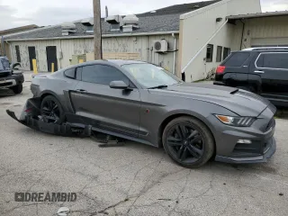 2015 Ford Mustang EcoBoost with VIN 1FA6P8TH8F5372855, listed as a Copart auction lot 72701714 with 94,531 mi miles and Non Repairable. Bid and sale history available at carsss.com. Image 4.