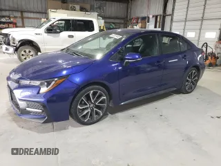 2022 Toyota Corolla SE with VIN 5YFS4MCE2NP116065, listed as a Copart auction lot 51207445 with 26,235 mi miles and Salvage Title. Bid and sale history available at DreamBid. Image 1.