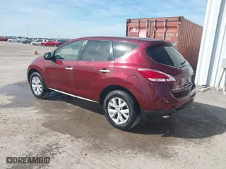 2011 Nissan Murano SV with VIN JN8AZ1MW4BW150292, listed as a IAAI auction lot 41809777 with 198,717 mi miles. Bid and sale history available at carsss.com. Image 3.