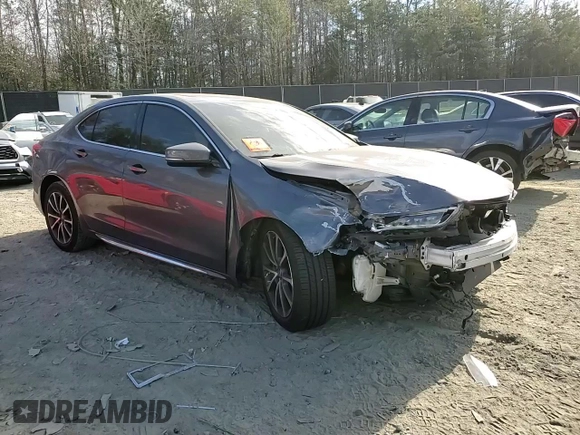 2018 Acura TLX Technology with VIN 19UUB2F56JA012371, listed as a Copart auction lot 46731045 with 76,569 mi miles and Salvage title. Bid and sale history available at DreamBid. Image 11.
