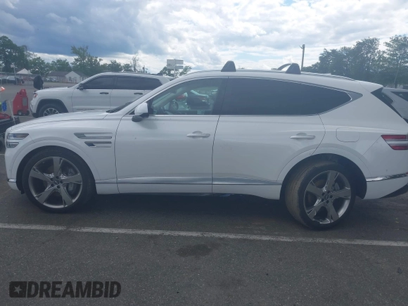 2024 Genesis GV80 with VIN KMUHCESC0RU173549, listed as a IAAI auction lot 42333368 with 7,526 mi miles and . Bid and sale history available at DreamBid. Image 14.