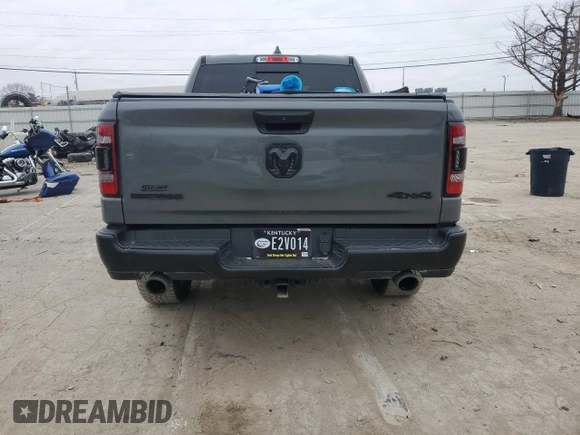 2020 Ram 1500 Big Horn with VIN 1C6SRFFT4LN384060, listed as a Copart auction lot 43800115 with 90,014 mi miles and Salvage title. Bid and sale history available at DreamBid. Image 6.