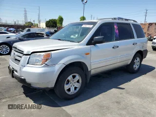 2007 Honda Pilot LX with VIN 5FNYF281X7B012081, listed as a Copart auction lot 52637735 with 142,729 mi miles and Salvage Title. Bid and sale history available at carsss.com. Image 1.