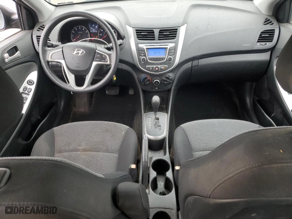 2013 Hyundai Accent GL with VIN KMHCT5AE8DU121879, listed as a Copart auction lot 48622275 with 91,443 mi miles and Clean Title. Bid and sale history available at carsss.com. Image 8.