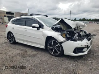 2021 Subaru Impreza Special Sports with VIN 4S3GTAJ66M1705044, listed as a Copart auction lot 69918724 with 38,461 mi miles and Salvage title. Bid and sale history available at DreamBid. Image 4.