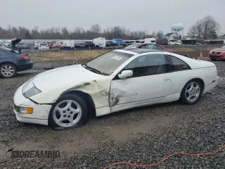 1991 Nissan 300ZX z VIN JN1RZ26H0MX502626, wystawiony jako Copart lot #43135265 z przebiegiem 168 499 mil mil oraz Szkody całkowita. Historia ofert i sprzedaży dostępna na DreamBid. Obrazek 1.