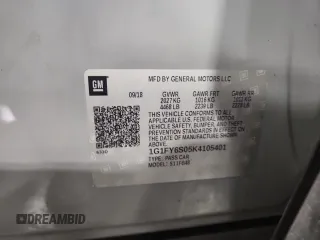 2019 Chevrolet Bolt EV LT z VIN 1G1FY6S05K4105401, wystawiony jako Copart lot #60514365 z przebiegiem 71 559 mil mil oraz Szkoda całkowita • Salvage title. Historia ofert i sprzedaży dostępna na DreamBid. Obrazek 13.