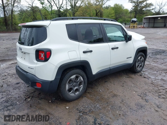 2017 Jeep Renegade Sport с VIN ZACCJAAB2HPF24644, выставлен на аукционе IAAI как лот 41972974 с пробегом 103 732 миль миль и . История ставок и продаж доступна на DreamBid. Изображение 4.