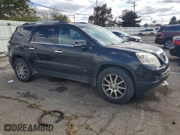 2010 GMC Acadia SLT2 with VIN 1GKLVNED0AJ123076, listed as a Copart auction lot 71472423 with 168,621 mi miles and Salvage Title. Bid and sale history available at DreamBid. Image 4.