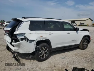 2025 Jeep Grand Cherokee Limited with VIN 1C4RJKBG3S8646504, listed as a Copart auction lot 57446675 with 13,280 mi miles and Clean title. Bid and sale history available at DreamBid. Image 3.