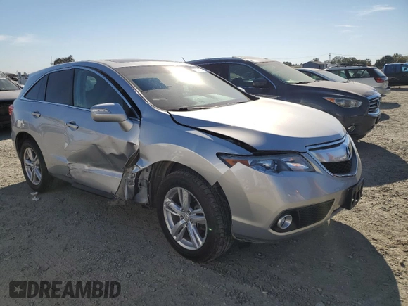 2013 Acura RDX Technology with VIN 5J8TB3H5XDL007942, listed as a Copart auction lot 72569314 with 123,593 mi miles and Salvage Title. Bid and sale history available at DreamBid. Image 4.