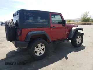 2012 Jeep Wrangler Sport with VIN 1C4GJWAG6CL114615, listed as a Copart auction lot 55355045 with 158,342 mi miles and Salvage title. Bid and sale history available at DreamBid. Image 3.