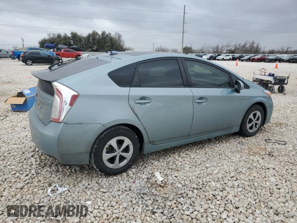 2015 Toyota Prius Four with VIN JTDKN3DU0F1968112, listed as a Copart auction lot 48195805 with 103,884 mi miles and Salvage Title. Bid and sale history available at carsss.com. Image 3.