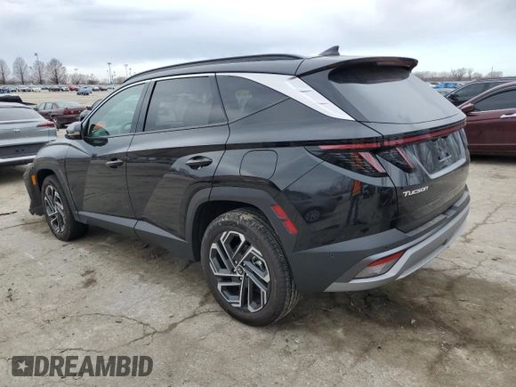 2025 Hyundai Tucson Limited with VIN 5NMJECDE7SH481154, listed as a Copart auction lot 46400995 with 1,270 mi miles and Salvage Title. Bid and sale history available at carsss.com. Image 2.