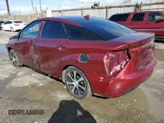 2018 Toyota Mirai with VIN JTDBVRBD5JA004443, listed as a Copart auction lot 45682005 with 76,567 mi miles and Salvage title. Bid and sale history available at DreamBid. Image 2.