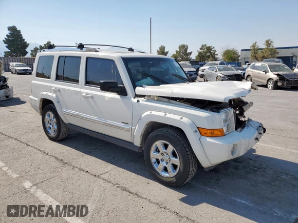 2008 Jeep Commander Limited with VIN 1J8HH58N28C130633, listed as a Copart auction lot 61009065 with 206,121 mi miles and Salvage title. Bid and sale history available at DreamBid. Image 4.