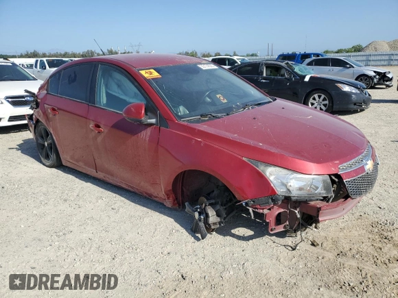2014 Chevrolet Cruze 2LT z VIN 1G1PE5SB5E7400168, wystawiony jako Copart lot #55174525 z przebiegiem 162 785 mil mil oraz Nie do naprawy • Non repairable. Historia ofert i sprzedaży dostępna na DreamBid. Obrazek 4.