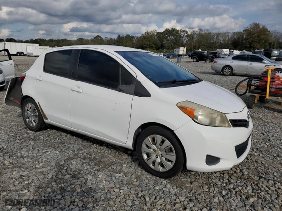 2012 Toyota Yaris L with VIN JTDKTUD30CD521258, listed as a Copart auction lot 80130594 with 144,697 mi miles and Clean Title. Bid and sale history available at carsss.com. Image 4.