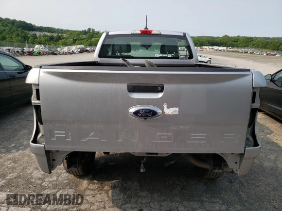 2020 Ford Ranger XL with VIN 1FTER1EHXLLA97890, listed as a Copart auction lot 59202705 with 30,580 mi miles and Salvage title. Bid and sale history available at DreamBid. Image 6.