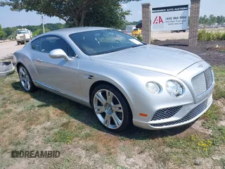 2016 Bentley Continental GT with VIN SCBFU7ZA8GC057190, listed as a IAAI auction lot 42757257 with 60,413 mi miles and . Bid and sale history available at DreamBid. Image 1.