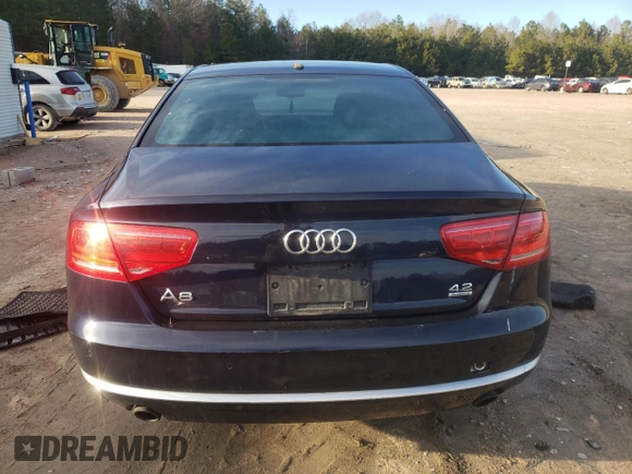 2012 Audi A8 с VIN WAUAVAFD3CN008149, выставлен на аукционе Copart как лот 44489925 с пробегом 125 086 миль миль и Списание • Salvage title. История ставок и продаж доступна на DreamBid. Изображение 6.
