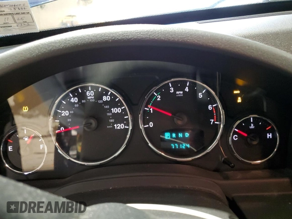 2012 Jeep Liberty Sport with VIN 1C4PJMAK1CW129000, listed as a Copart auction lot 49472635 with 77,124 mi miles and Salvage Title. Bid and sale history available at DreamBid. Image 9.