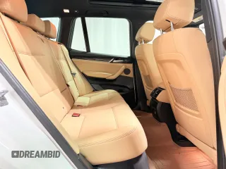 2017 BMW X3 xDrive35i with VIN 5UXWX7C51H0S19811, listed as a Copart auction lot 54969005 with 91,289 mi miles and Clean Title. Bid and sale history available at DreamBid. Image 6.