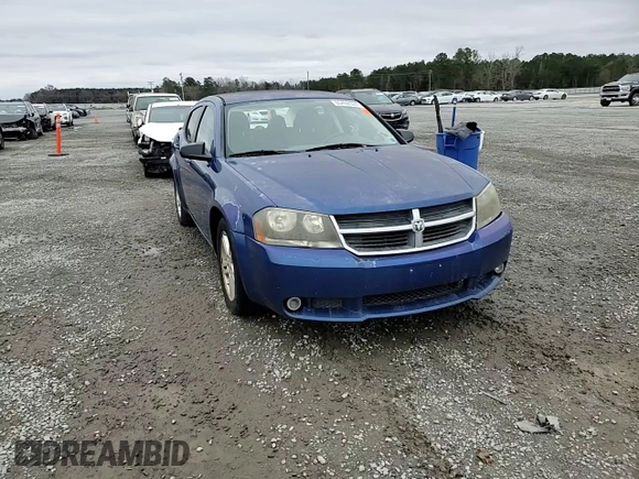 2009 Dodge Avenger SXT with VIN 1B3LC56B09N519917, listed as a Copart auction lot 85492024 with 186,290 mi miles and Salvage Title. Bid and sale history available at DreamBid. Image 10.