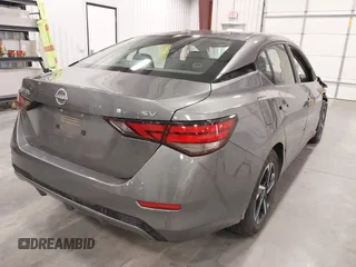 2024 Nissan Sentra SV with VIN 3N1AB8CV1RY270879, listed as a IAAI auction lot 42174493 with 28,735 mi miles. Bid and sale history available at carsss.com. Image 4.