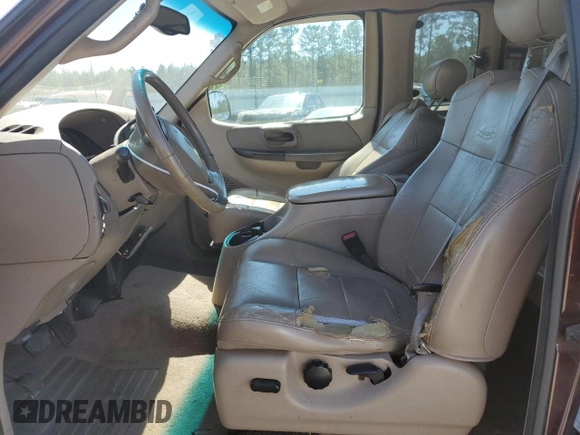 2001 Ford F-150 XL with VIN 1FTRX17W51NA89507, listed as a Copart auction lot 49207275 with Not provided miles and Salvage title. Bid and sale history available at DreamBid. Image 7.