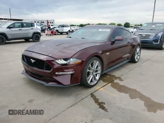 2018 Ford Mustang GT z VIN 1FA6P8CF6J5179353, wystawiony jako Copart lot #59855045 z przebiegiem 77 448 mil mil oraz Szkoda całkowita • Salvage title. Historia ofert i sprzedaży dostępna na DreamBid. Obrazek 1.
