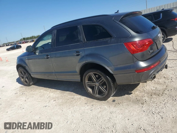 2014 Audi Q7 Prestige z VIN WA1WMAFE9ED004906, wystawiony jako Copart lot #82362564 z przebiegiem 53 101 mil mil oraz Szkoda całkowita • Salvage title. Historia ofert i sprzedaży dostępna na DreamBid. Obrazek 2.