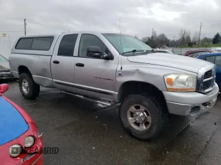 2006 Dodge Ram 3500 SLT with VIN 3D7LX38CX6G117779, listed as a Copart auction lot 43637885 with 187,875 mi miles and Salvage Title. Bid and sale history available at carsss.com. Image 4.