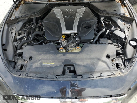 2017 Infiniti Q60 Premium with VIN JN1EV7EL1HM550172, listed as a Copart auction lot 60132375 with 110,704 mi miles and Salvage title. Bid and sale history available at DreamBid. Image 11.