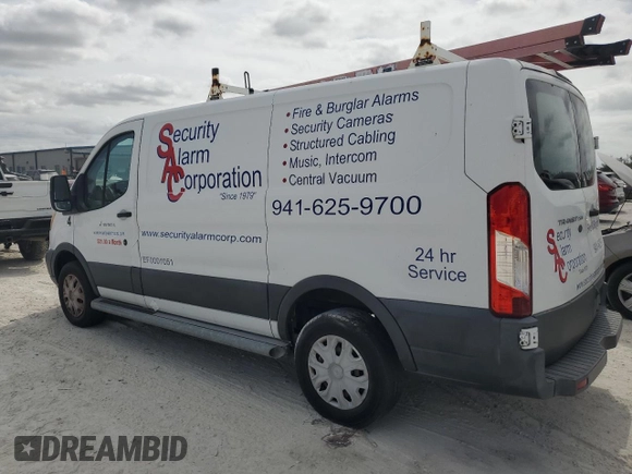 2016 Ford Transit Cargo with VIN 1FTYR1ZM2GKA46996, listed as a Copart auction lot 77163594 with Not Provided miles and Salvage Title. Bid and sale history available at DreamBid. Image 2.