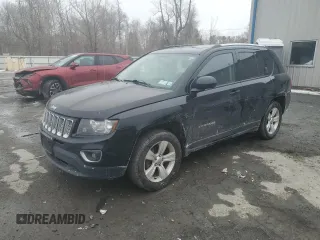 2015 Jeep Compass High Altitude Edition with VIN 1C4NJDEB5FD395511, listed as a Copart auction lot 46910975 with 81,622 mi miles and Salvage Title. Bid and sale history available at carsss.com. Image 1.