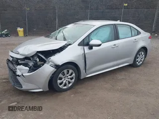 2025 Toyota Corolla LE with VIN 5YFB4MDE4SP242468, listed as a IAAI auction lot 41354909 with 2,045 mi miles. Bid and sale history available at carsss.com. Image 2.