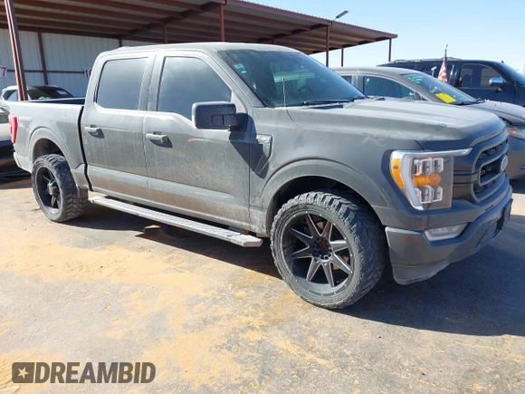 2021 Ford F-150 XL with VIN 1FTEW1CP9MFD08922, listed as a IAAI auction lot 41829619 with 69,286 mi miles. Bid and sale history available at carsss.com. Image 13.