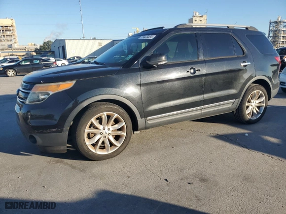 2015 Ford Explorer Limited with VIN 1FM5K7F83FGC57607, listed as a Copart auction lot 73423284 with 107,776 mi miles and Salvage Title. Bid and sale history available at carsss.com. Image 1.