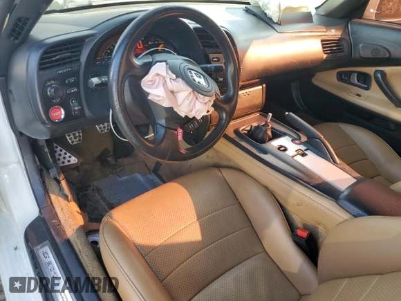 2005 Honda S2000 z VIN JHMAP21495S003888, wystawiony jako Copart lot #53992185 z przebiegiem 149 081 mil mil oraz Szkoda całkowita • Salvage title. Historia ofert i sprzedaży dostępna na DreamBid. Obrazek 8.