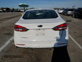 2019 Ford Fusion Hybrid SE with VIN 3FA6P0LU2KR134571, listed as a Copart auction lot 47158143 with 44,674 mi miles. Bid and sale history available at carsss.com. Image 6.