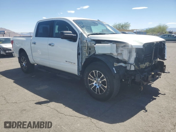 2021 Nissan Titan Pro-4X z VIN 1N6AA1ED5MN501877, wystawiony jako Copart lot #63714005 z przebiegiem 21 821 mil mil oraz Szkoda całkowita • Salvage title. Historia ofert i sprzedaży dostępna na DreamBid. Obrazek 4.