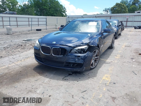 2015 BMW 7 Series 740i with VIN WBAYA6C59FD826726, listed as a IAAI auction lot 42254240 with 110,006 mi miles and . Bid and sale history available at DreamBid. Image 17.