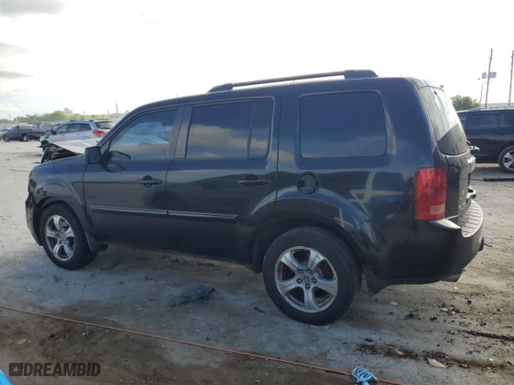 2013 Honda Pilot EX-L with VIN 5FNYF4H74DB019071, listed as a Copart auction lot 52166455 with 0 mi miles and Salvage Title. Bid and sale history available at carsss.com. Image 2.