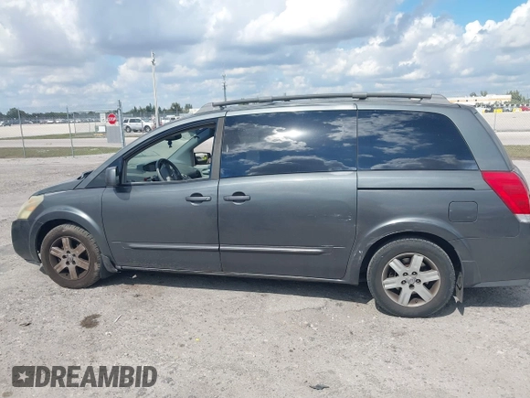 2004 Nissan Quest S z VIN 5N1BV28U84N364412, wystawiony jako IAAI lot #41519557 z przebiegiem 146 810 mil mil oraz . Historia ofert i sprzedaży dostępna na DreamBid. Obrazek 14.