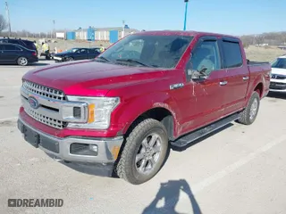 2018 Ford F-150 XL with VIN 1FTEW1E53JKD05898, listed as a IAAI auction lot 41776837 with 83,916 mi miles. Bid and sale history available at carsss.com. Image 2.